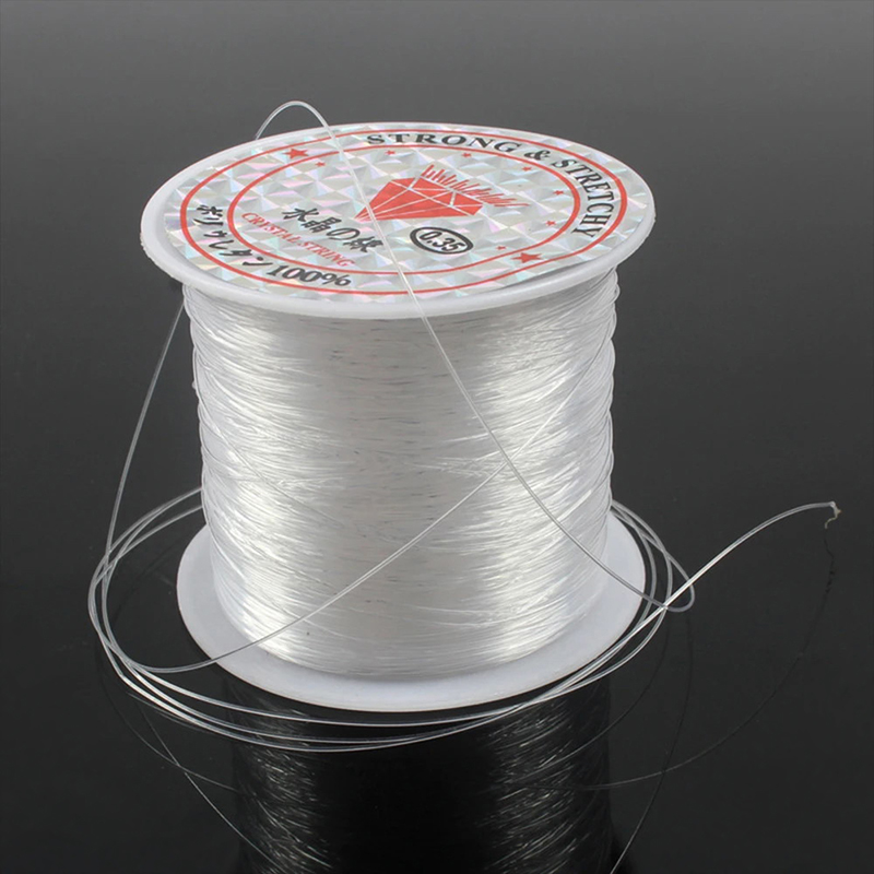 Fishing Belt - Hilo de Nailon Transparente de 50m,